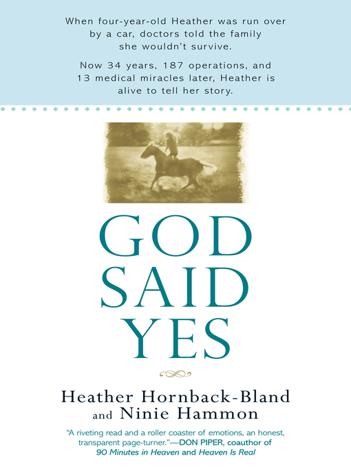 Title details for God Said Yes by Heather Hornback-Bland - Available